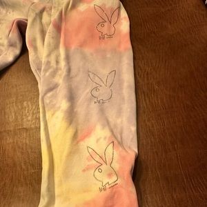 playboy x pacsun tiedye sweats